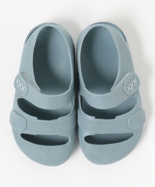 igor（イゴール）の「igor / BONDI SOLID サンダル（11～16cm）（サンダル・キッズ・グレー/オフホワイト/カーキ/ブルー系その他3/ピンク/ベージュ/オレンジ系その他4・14.5㎝/15cm/16cm/12.5cm/12cm/13cm/14cm/11cm）」の11枚目の写真