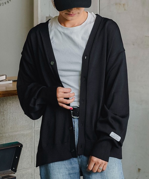 Jack Miller(ジャックミラー)の「Jack Miller ウォーターペアレントカーディガン 004(カーディガン/ボレロ・レディース・ミント/サンドグレー/ブラック・L/M)」の15枚目の写真
