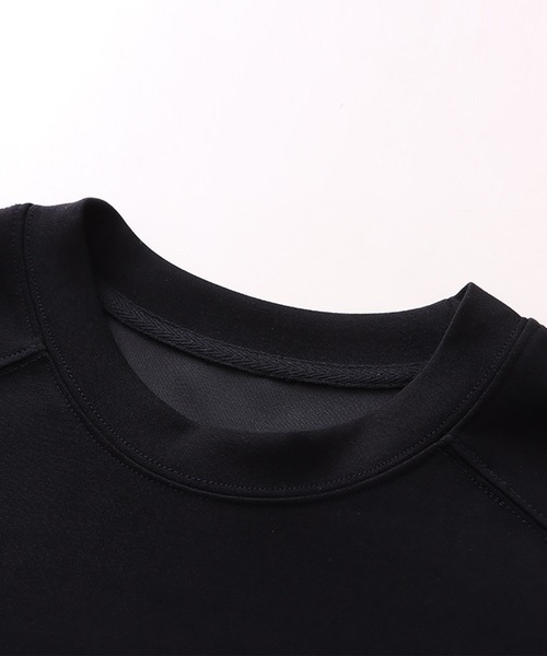 aimoha(アイモハ)の「ビッグシルエット スリットトップス(Tシャツ/カットソー・レディース・ベージュ/グレー/ブラック/ホワイト・FREE)」の10枚目の写真