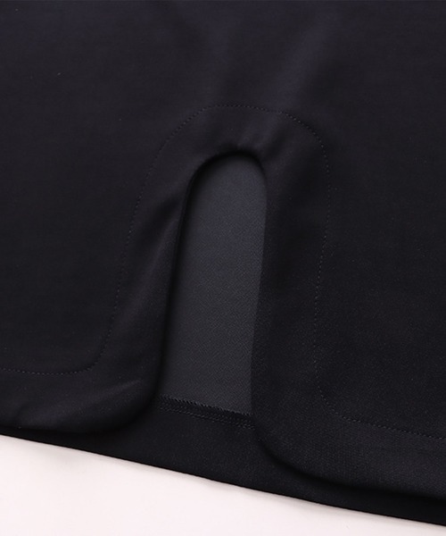 aimoha(アイモハ)の「ビッグシルエット スリットトップス(Tシャツ/カットソー・レディース・ベージュ/グレー/ブラック/ホワイト・FREE)」の12枚目の写真