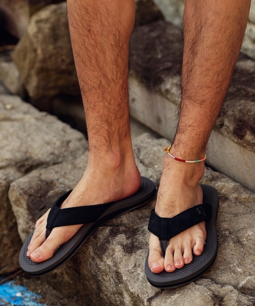 RVCA(ルーカ)の「WEB限定 RVCA SANDBAR SANDAL/ルーカ サンダル(サンダル・メンズ・グレー/チャコールグレー/タン・26/27/28)」の5枚目の写真