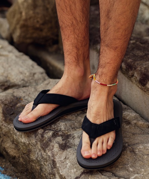 RVCA(ルーカ)の「WEB限定 RVCA SANDBAR SANDAL/ルーカ サンダル(サンダル・メンズ・グレー/チャコールグレー/タン・26/27/28)」の7枚目の写真