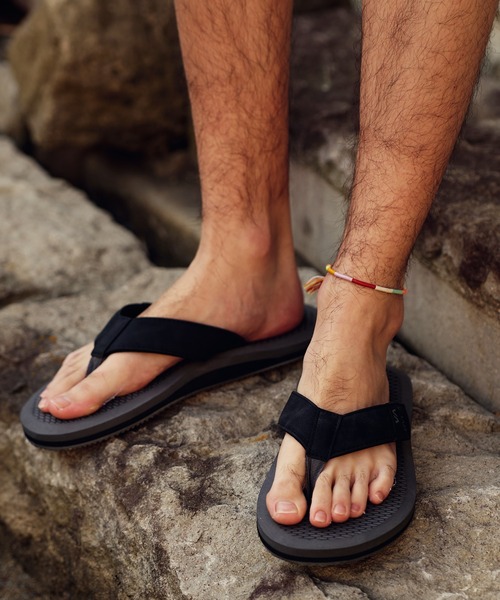 RVCA(ルーカ)の「WEB限定 RVCA SANDBAR SANDAL/ルーカ サンダル(サンダル・メンズ・グレー/チャコールグレー/タン・26/27/28)」の8枚目の写真