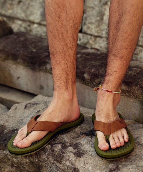 RVCA(ルーカ)の「WEB限定 RVCA SANDBAR SANDAL/ルーカ サンダル(サンダル・メンズ・グレー/チャコールグレー/タン・26/27/28)」の14枚目の写真