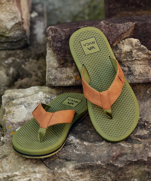 RVCA(ルーカ)の「WEB限定 RVCA SANDBAR SANDAL/ルーカ サンダル(サンダル・メンズ・グレー/チャコールグレー/タン・26/27/28)」の21枚目の写真