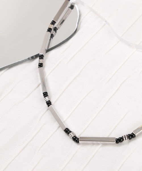 Figments（フィグメンツ）の「メタルデザインネックレス（ネックレス・レディース・シルバー・FREE）」の7枚目の写真