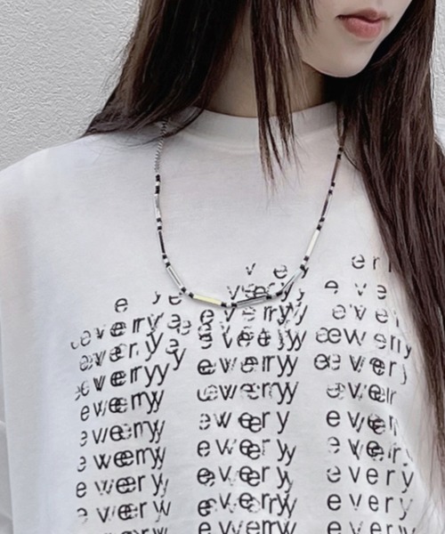 Figments（フィグメンツ）の「メタルデザインネックレス（ネックレス・レディース・シルバー・FREE）」の8枚目の写真