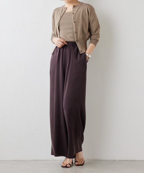 Whim Gazette（ウィムガゼット）の「ヘンプコンパクトプルオーバー（ニット/セーター・レディース・ベージュ/オフホワイト/ブラック・FREE）」の6枚目の写真