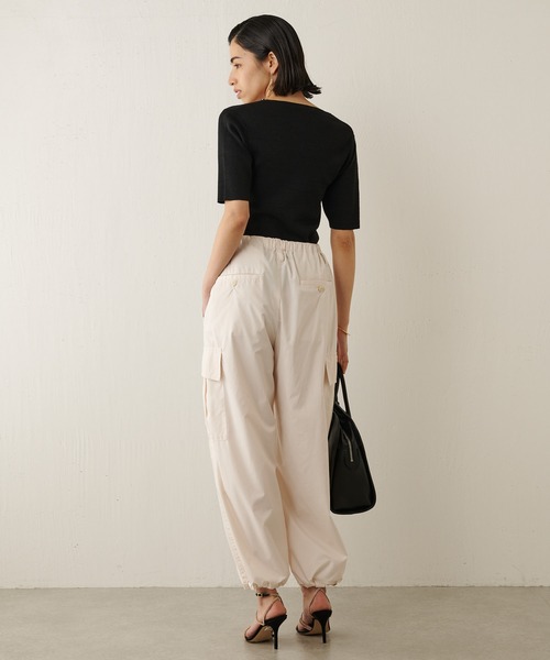 Whim Gazette（ウィムガゼット）の「ヘンプコンパクトプルオーバー（ニット/セーター・レディース・ベージュ/オフホワイト/ブラック・FREE）」の22枚目の写真