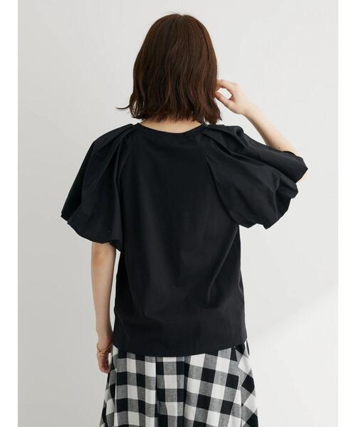 Sugar spoon（シュガースプーン）の「・SUGAR SPOON バルーンスリーブTシャツ（Tシャツ/カットソー・レディース・ブラック/ピンクベージュ/オフホワイト・FREE）」の12枚目の写真