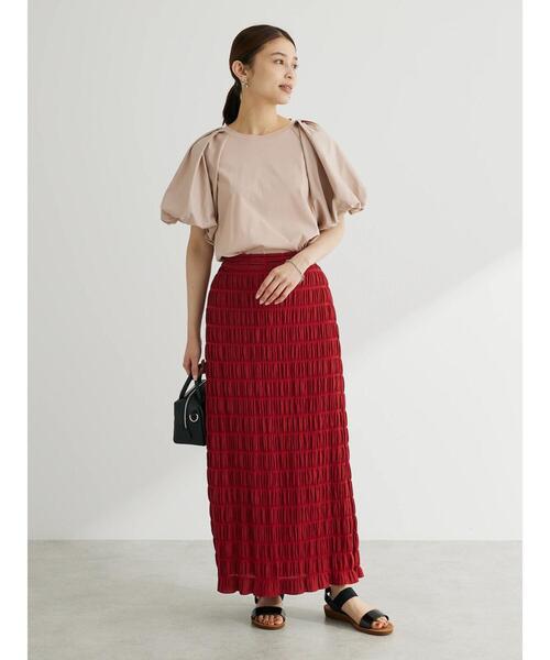 Sugar spoon（シュガースプーン）の「・SUGAR SPOON バルーンスリーブTシャツ（Tシャツ/カットソー）」 WEAR