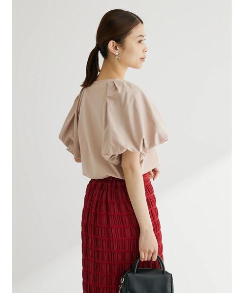 Sugar spoon（シュガースプーン）の「・SUGAR SPOON バルーンスリーブTシャツ（Tシャツ/カットソー・レディース・ブラック/ピンクベージュ/オフホワイト・FREE）」の19枚目の写真