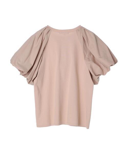 Sugar spoon（シュガースプーン）の「・SUGAR SPOON バルーンスリーブTシャツ（Tシャツ/カットソー・レディース・ブラック/ピンクベージュ/オフホワイト・FREE）」の21枚目の写真