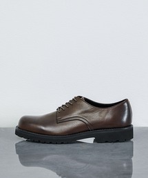 PADRONE パドローネ / DERBY PLAIN TOE SHOES（WATER PROOF LEATHER） ダービープレーントゥシューズ（ウォータープルーフ） 防水 ビブラムソール / PU8759-2008