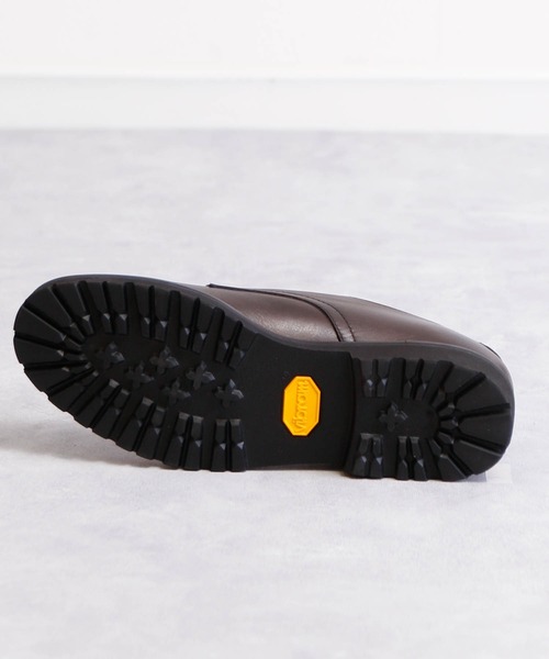 PADRONE ダービー　短靴　パドローネ　derby レザー　ビブラムソール PADRONE パドローネ / DERBY PLAIN TOE SHOES（WATER PROOF