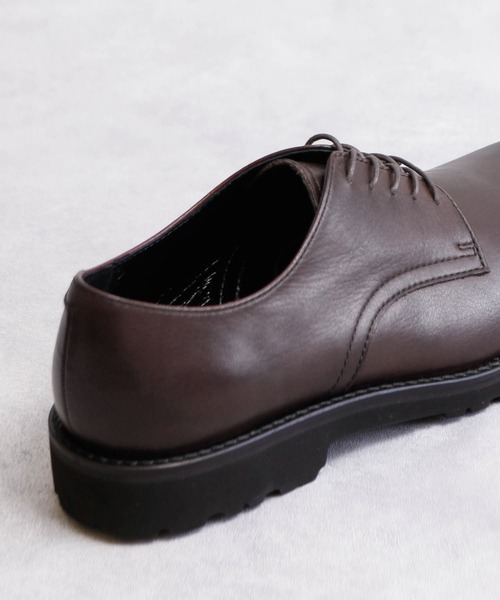 PADRONE パドローネ / DERBY PLAIN TOE SHOES（WATER PROOF