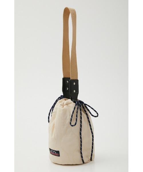 RODEO CROWNS WIDE BOWL（ロデオクラウンズワイドボウル）の「QUILTING 巾着 BAG（ハンドバッグ・レディース・オレンジ/アイボリー/ブラック・FREE）」の7枚目の写真