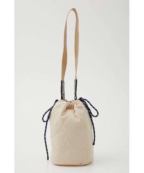 RODEO CROWNS WIDE BOWL（ロデオクラウンズワイドボウル）の「QUILTING 巾着 BAG（ハンドバッグ・レディース・オレンジ/アイボリー/ブラック・FREE）」の9枚目の写真