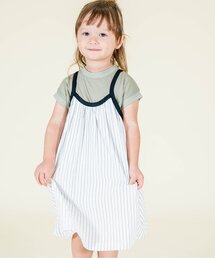 Ampersand | 【premier】ストライプワンピースTシャツセット(ワンピース)