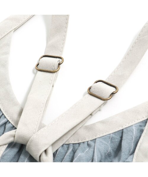 Ampersand（アンパサンド）の「【premier】ストライプワンピースTシャツセット（ワンピース・キッズ・ブルー/ブラック/キャメル/アイボリー・130/100/90/140/110/80/120/70）」の5枚目の写真