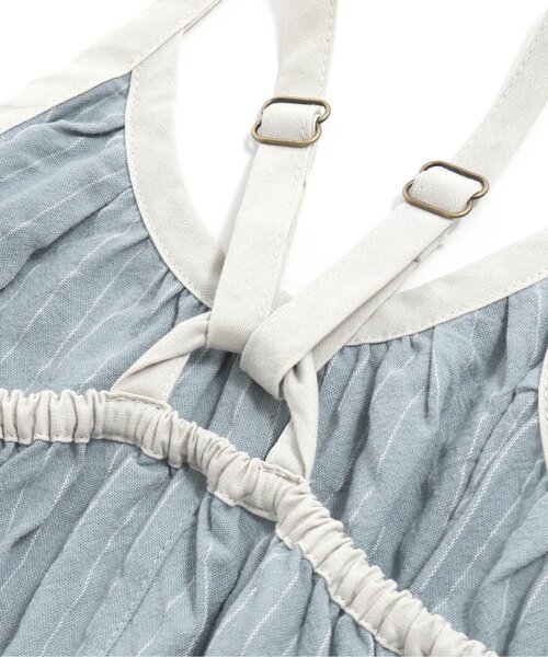 Ampersand（アンパサンド）の「【premier】ストライプワンピースTシャツセット（ワンピース・キッズ・ブルー/ブラック/キャメル/アイボリー・130/100/90/140/110/80/120/70）」の21枚目の写真