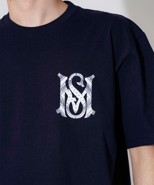 MFC STORE(エムエフシーストア)の「《ZOZOTOWN 限定》MFC STORE MS LOGO PAISLY TEE(Tシャツ/カットソー・メンズ・チャコール/ホワイト/ネイビー・XL/XXL/L/S/M)」の9枚目の写真