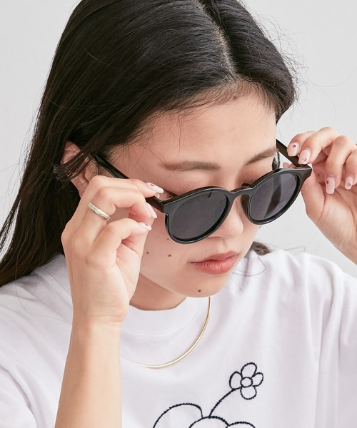 CIAOPANIC TYPY（チャオパニックティピー）の「ケース付きボストン型サングラス（サングラス・レディース・ブラウン/ブラック・ONE SIZE）」の15枚目の写真