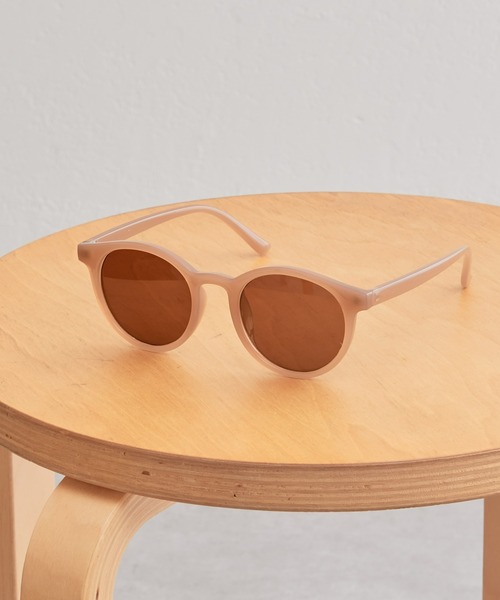 CIAOPANIC TYPY（チャオパニックティピー）の「ケース付きボストン型サングラス（サングラス・レディース・ブラウン/ブラック・ONE SIZE）」の5枚目の写真