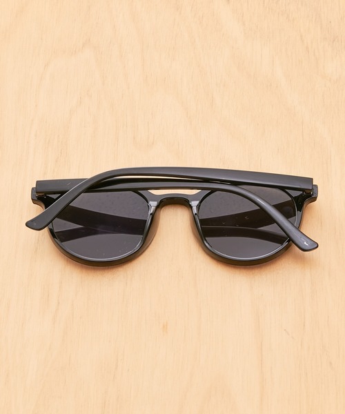 CIAOPANIC TYPY（チャオパニックティピー）の「ケース付きボストン型サングラス（サングラス・レディース・ブラウン/ブラック・ONE SIZE）」の4枚目の写真