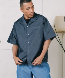 WILD THINGS/ワイルドシングス NANOTEX DENIM S/S デニムシャツ
