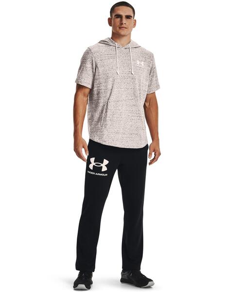 UNDER ARMOUR(アンダーアーマー)の「UAライバルテリー レフトチェスト ショートスリーブ フーディー(トレーニング/メンズ)(スウェット・メンズ・ホワイト・M/L/XL/XXL/S)」の3枚目の写真