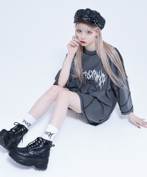 REFLEM（レフレム）の「『REFLEM/レフレム』クロスロゴソックス