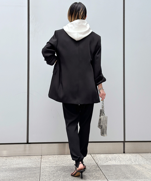 AP STUDIO（エーピーストゥディオ）の「スリーブレスフーディ（Tシャツ/カットソー・レディース・ホワイト/チャコールグレー/ブラック・FREE）」の17枚目の写真