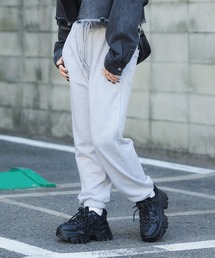 SPINNS | スリムフィットデザイン 裏毛スウェットパンツ(その他パンツ)