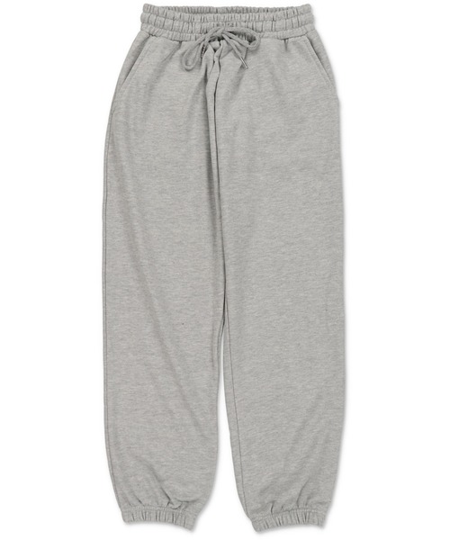 SPINNS（スピンズ）の「スリムフィットデザイン 裏毛スウェットパンツ（その他パンツ・レディース・ブラック/オフホワイト/杢グレー/オートミール・ONESIZE）」の10枚目の写真