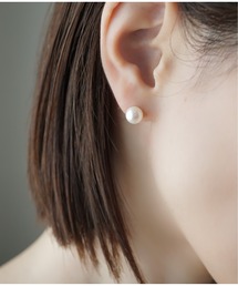 Meach. | 【Meach】【金属アレルギー対応】14金ゴールドフィルドシンプルパールピアス(ピアス(両耳用))