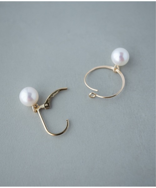 Meach.（ミーチ）の「【Meach】【金属アレルギー対応】14金ゴールドフィルドシンプルパールピアス（ピアス（両耳用）・レディース・A/H/J/C/D/E/F/B/G/I/K/L・FREE）」の17枚目の写真