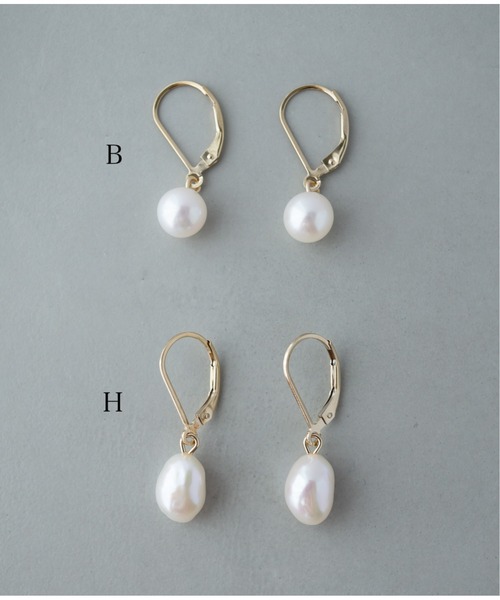 Meach.（ミーチ）の「【Meach】【金属アレルギー対応】14金ゴールドフィルドシンプルパールピアス（ピアス（両耳用）・レディース・A/H/J/C/D/E/F/B/G/I/K/L・FREE）」の18枚目の写真