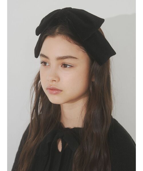 merry jenny（メリージェニー）の「ribbonコールカチューシャ（カチューシャ・レディース・ブラック/ブラウン・FREE）」の9枚目の写真