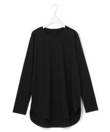 【WEB限定カラーあり・洗える】 シンプルジャージー ロングスリーブTシャツ