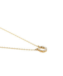 Vendome Aoyama◎K10ダイヤモンド ホースシューネックレス VENDOME AOYAMA（ヴァンドーム青山）の「K10 ダイヤモンド