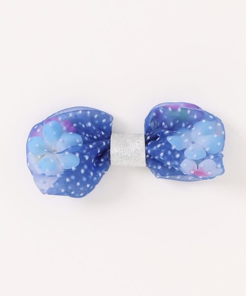 fafa（フェフェ）の「VERA | ふわふわクリップ（バレッタ/ヘアクリップ・キッズ・ミント/イエロー系その他/オレンジ系その他/パープル系その他/ブルー系その他/ベビーピンク・FREE）」の3枚目の写真