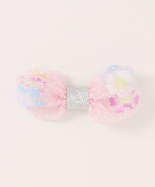 fafa（フェフェ）の「VERA | ふわふわクリップ（バレッタ/ヘアクリップ・キッズ・ミント/イエロー系その他/オレンジ系その他/パープル系その他/ブルー系その他/ベビーピンク・FREE）」の6枚目の写真