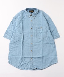 fridge(�t���b�W)�́yCOBRA CAPS�z�R�u�� DENIM  S/S SHIRTS(T�V���c/�J�b�g�\�[)