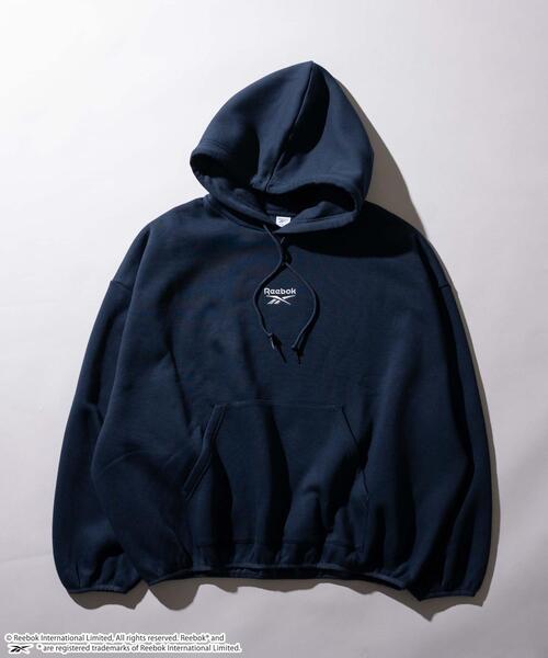 Reebok(リーボック)の「∴WEGO/別注Reebok スーパーBIGバルーンパーカー(パーカー・メンズ・ブラック/オフホワイト/ネイビー・MEDIUM/LARGE)」の20枚目の写真