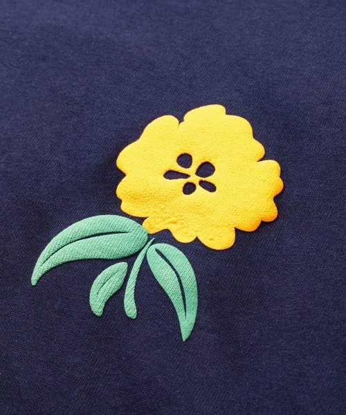 rehacer（レアセル）の「rehacer : Pulling Flower S/S HW T   / プリング フラワー ヘビーウエイトTシャツ（Tシャツ/カットソー・メンズ・ブラック/ブルー/ネイビー/グリーン・MEDIUM/X-LARGE/LARGE）」の18枚目の写真