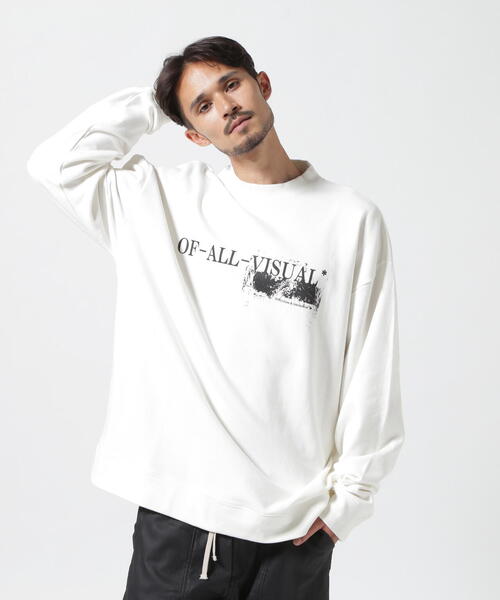 A4A（エーフォーエー）の「【WEB&DEPOT限定】/A4A/エーフォーエー/SPLASH SWEAT CREWNECK/クルーネックスウェット（スウェット・レディース・ホワイト/ブラック・M/L）」の15枚目の写真