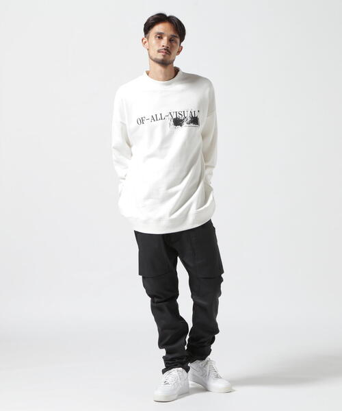 A4A（エーフォーエー）の「【WEB&DEPOT限定】/A4A/エーフォーエー/SPLASH SWEAT CREWNECK/クルーネックスウェット（スウェット・レディース・ホワイト/ブラック・M/L）」の17枚目の写真