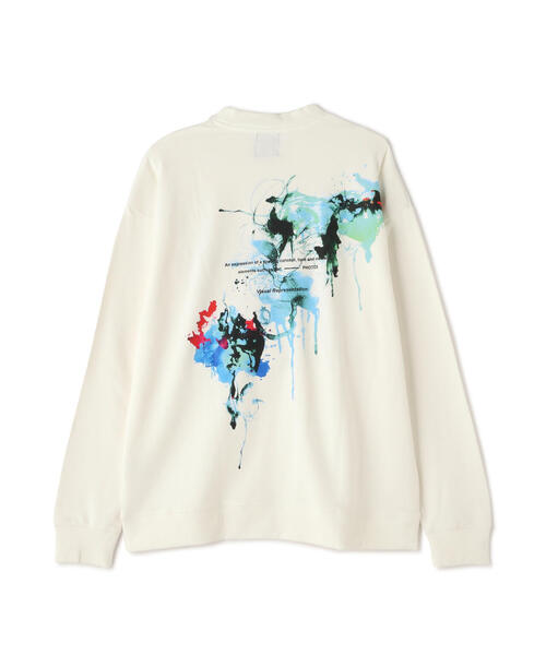 A4A（エーフォーエー）の「【WEB&DEPOT限定】/A4A/エーフォーエー/SPLASH SWEAT CREWNECK/クルーネックスウェット（スウェット・レディース・ホワイト/ブラック・M/L）」の18枚目の写真