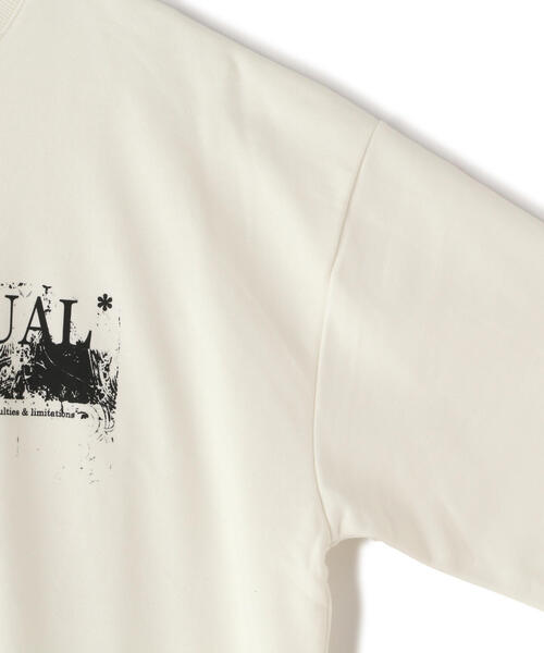 A4A（エーフォーエー）の「【WEB&DEPOT限定】/A4A/エーフォーエー/SPLASH SWEAT CREWNECK/クルーネックスウェット（スウェット・レディース・ホワイト/ブラック・M/L）」の20枚目の写真